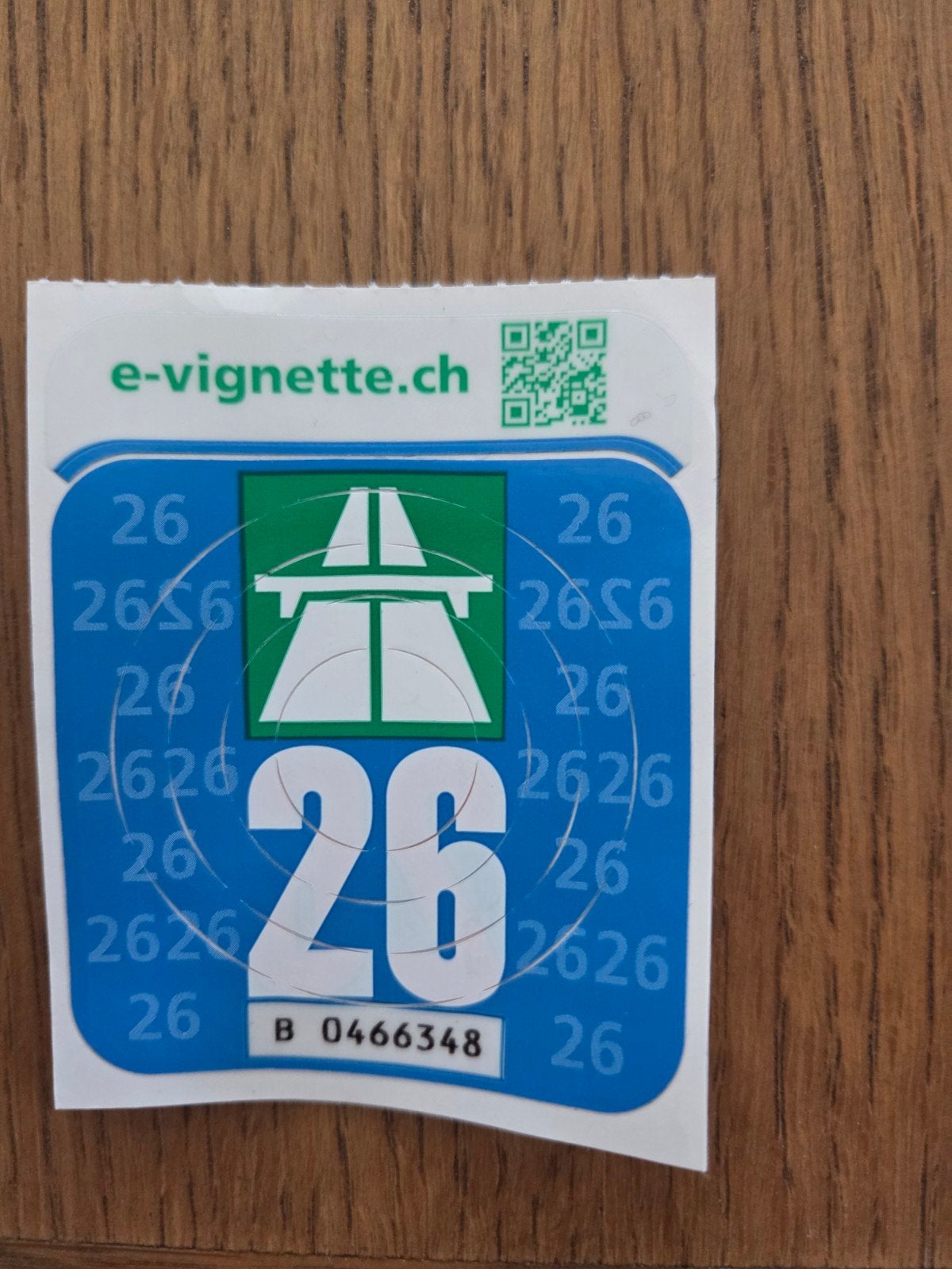 vignet Zwitserland 2026, Tickets en Kaartjes, Autovignetten
