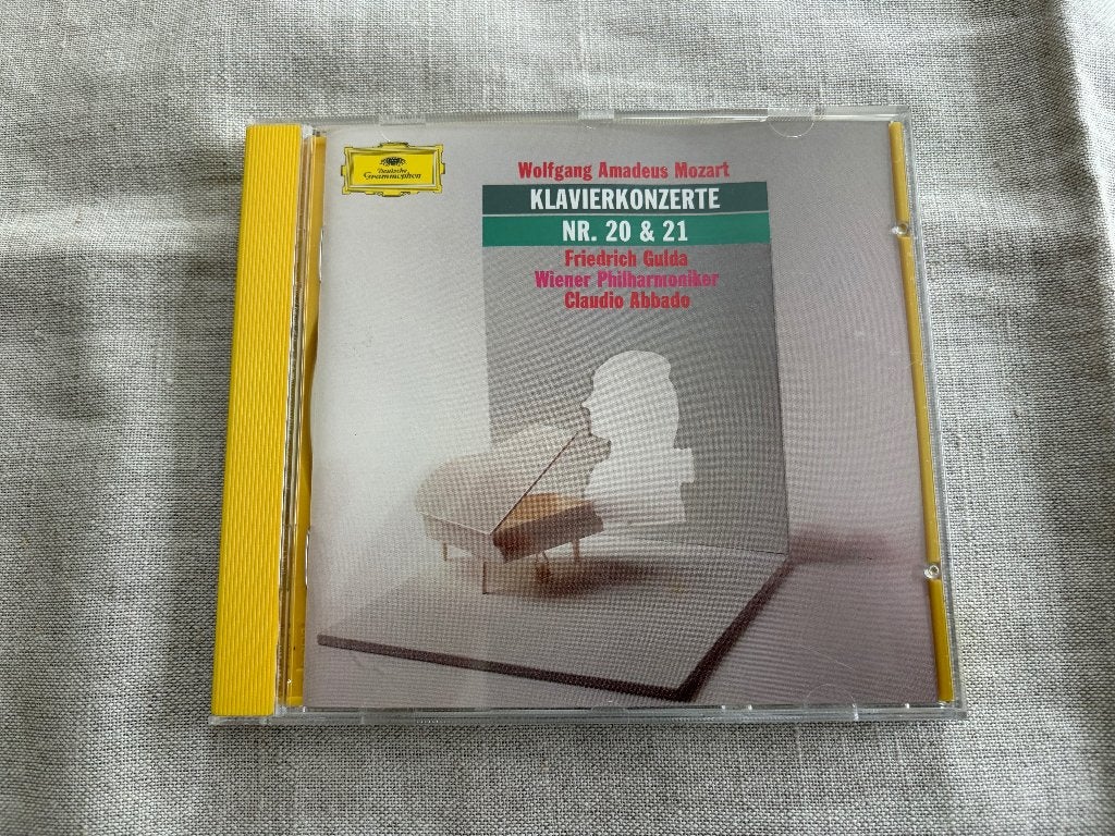 Mozart - Concerto pour piano n° 20 et 21 (Abbado, Fr. Gulda), Concerto solo, Mozart, Comme neuf, Enlèvement
