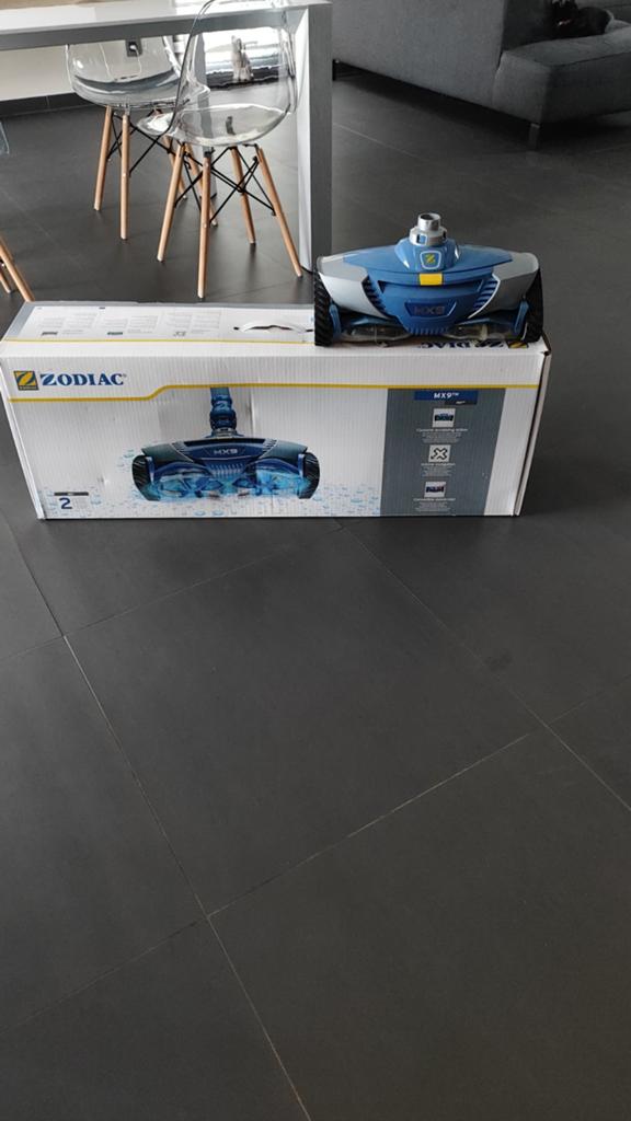 Robot piscine zodiac mx9, Enlèvement