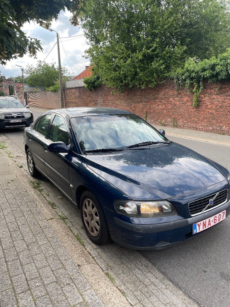 Volvo S60, Auto's, Volvo, 4 deurs, Stof, Zwart, Blauw
