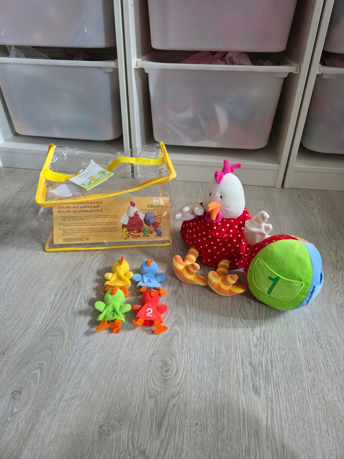 Lilliputiens kipje met kuikentjes, Ophalen of Verzenden