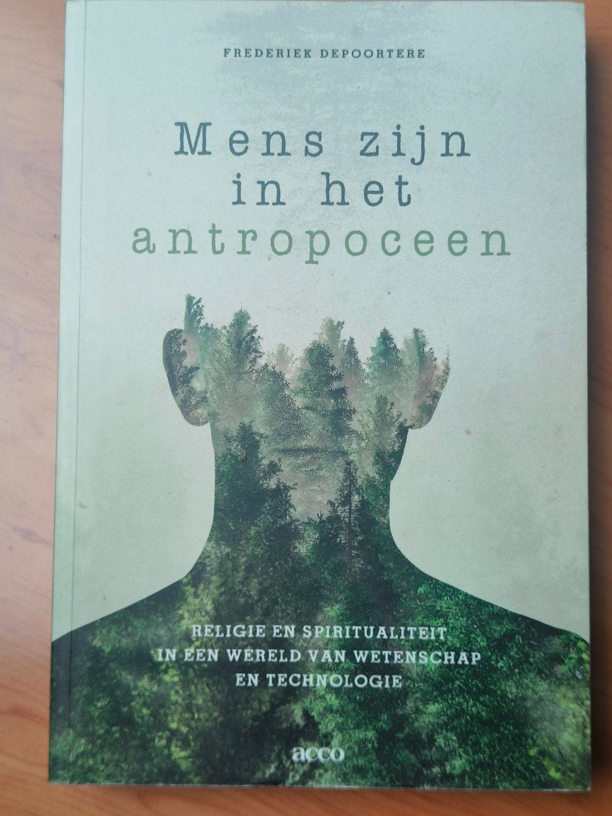 Frederiek Depoortere - Mens zijn in het Antropoceen, Ophalen of Verzenden, Gelezen, Frederiek Depoortere