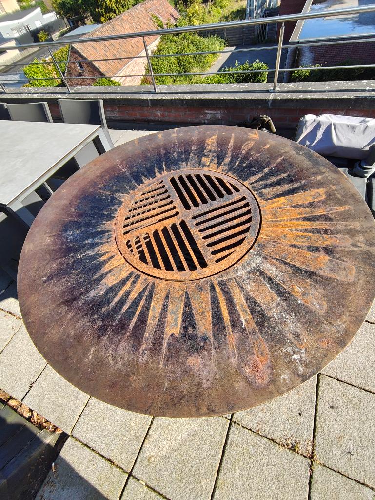 Ofyr barbecue, Ophalen, Gebruikt, Ofyr
