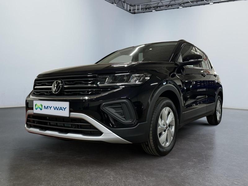 Volkswagen T-Cross Navi*Digital Cockpit*Led*ACC*Climatronic, Automaat, T-Cross, Zwart, SUV of Terreinwagen