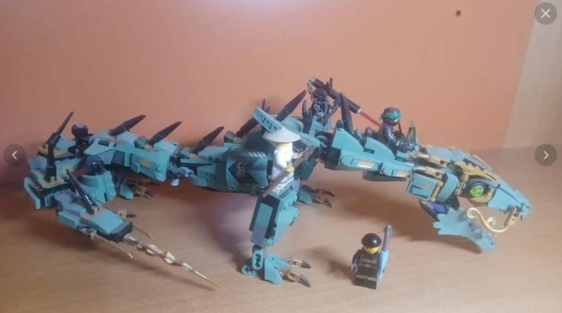 lego ninjago Groene ninja mecha draak (70612), Ophalen, Lego, Zo goed als nieuw, Ninjago