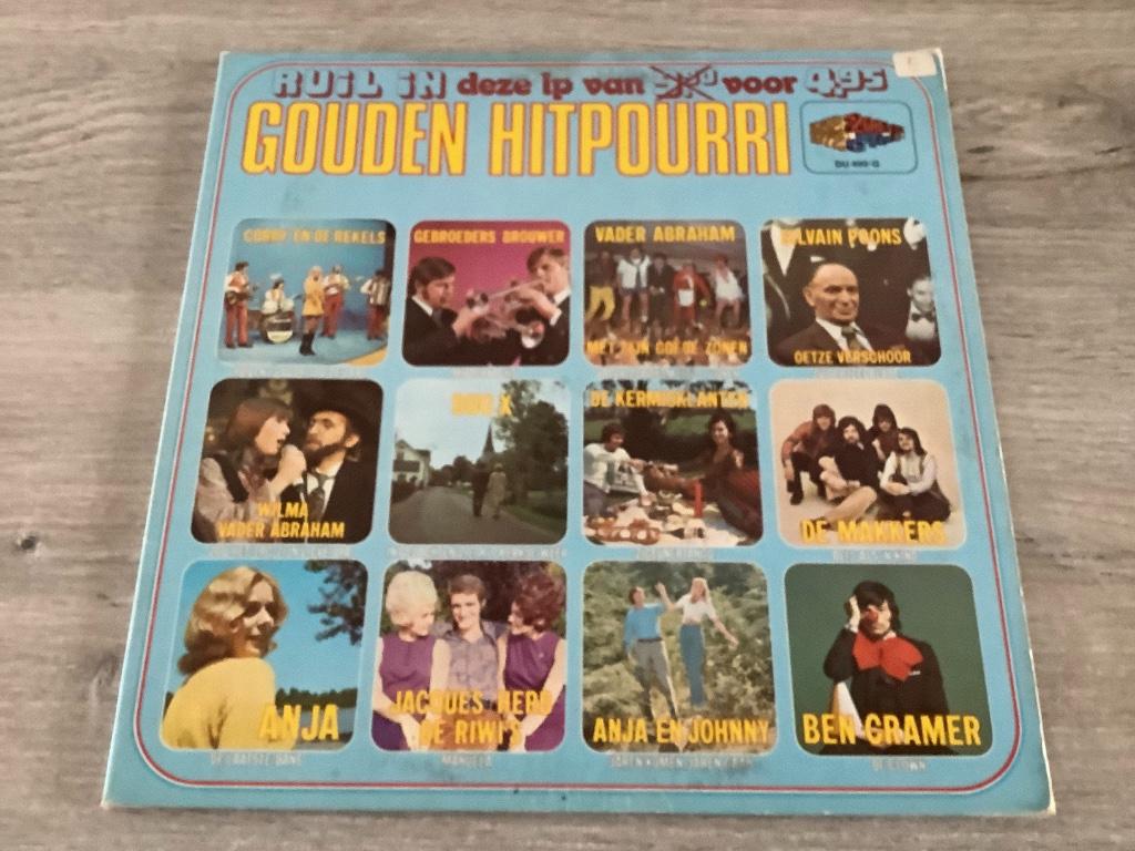 Vinyl Gouden hitpourri LP, Verzenden, Gebruikt, Nederlandstalig