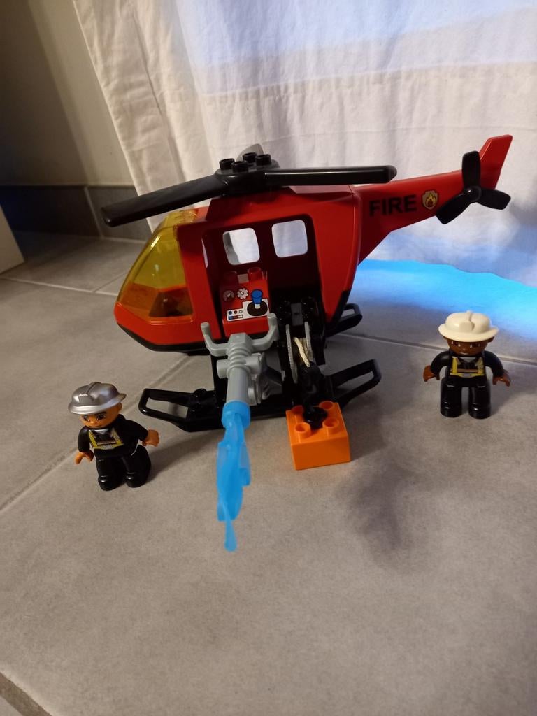 Lego Duplo brandweerhelikopter, Enlèvement ou Envoi, Duplo