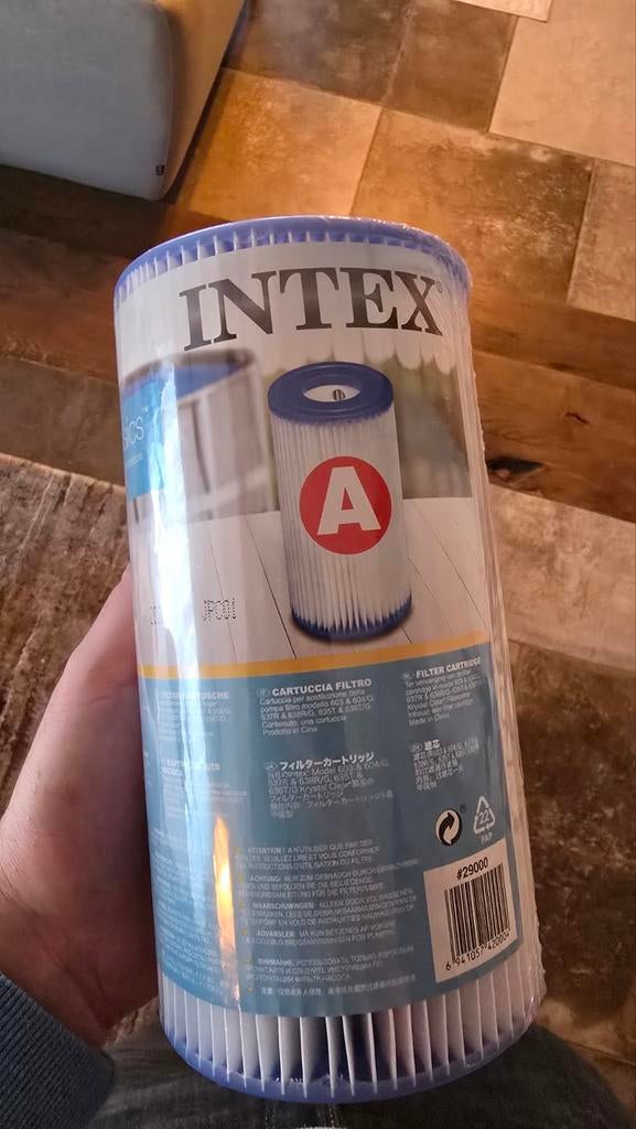 Intex filter "A" (8 stuks), Enlèvement, Filtre