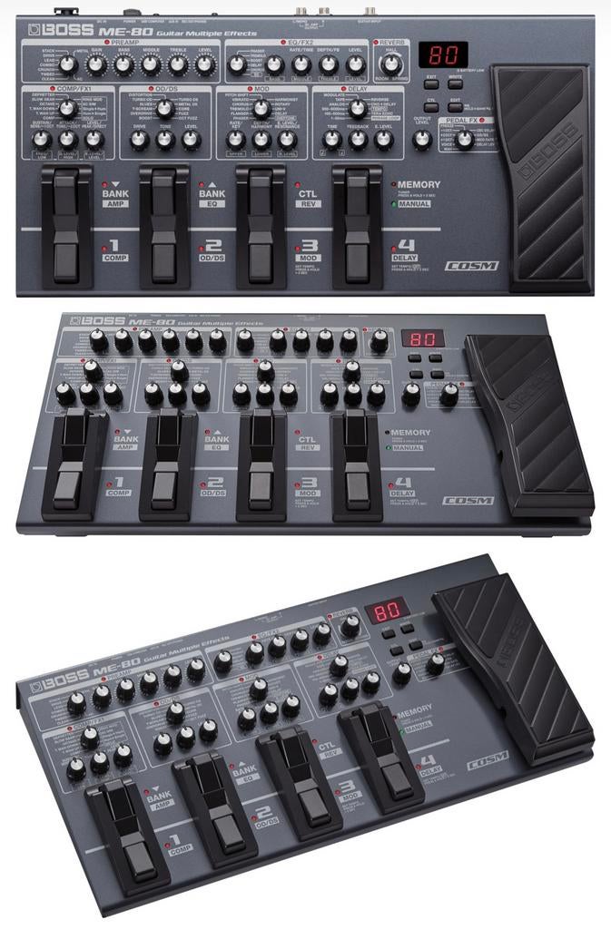 Boss ME-80 Guitar Multiple Effect Pedal, Muziek en Instrumenten, Effecten, Ophalen, Nieuw, Multi-effect