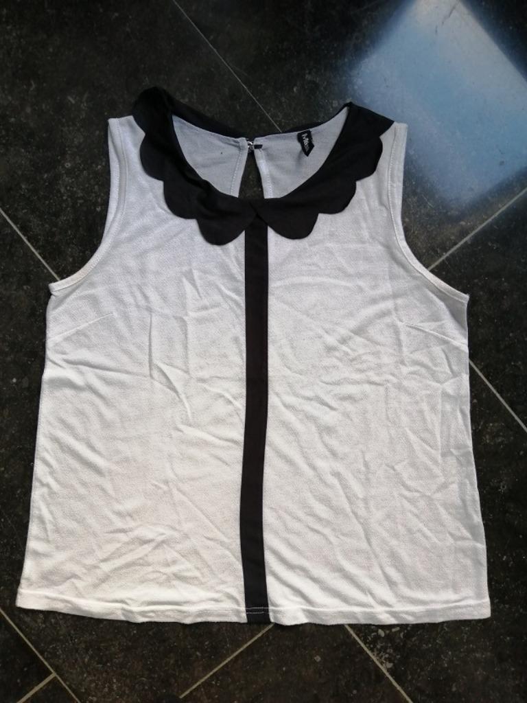 Topje van Madonna, Kleding | Dames, Wit, Maat 42/44 (L), Ophalen of Verzenden, Zonder mouw