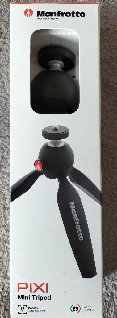 Manfrotto mini statief Pixi NIEUW., Ophalen, Nieuw, Minder dan 150 cm, Ministatief