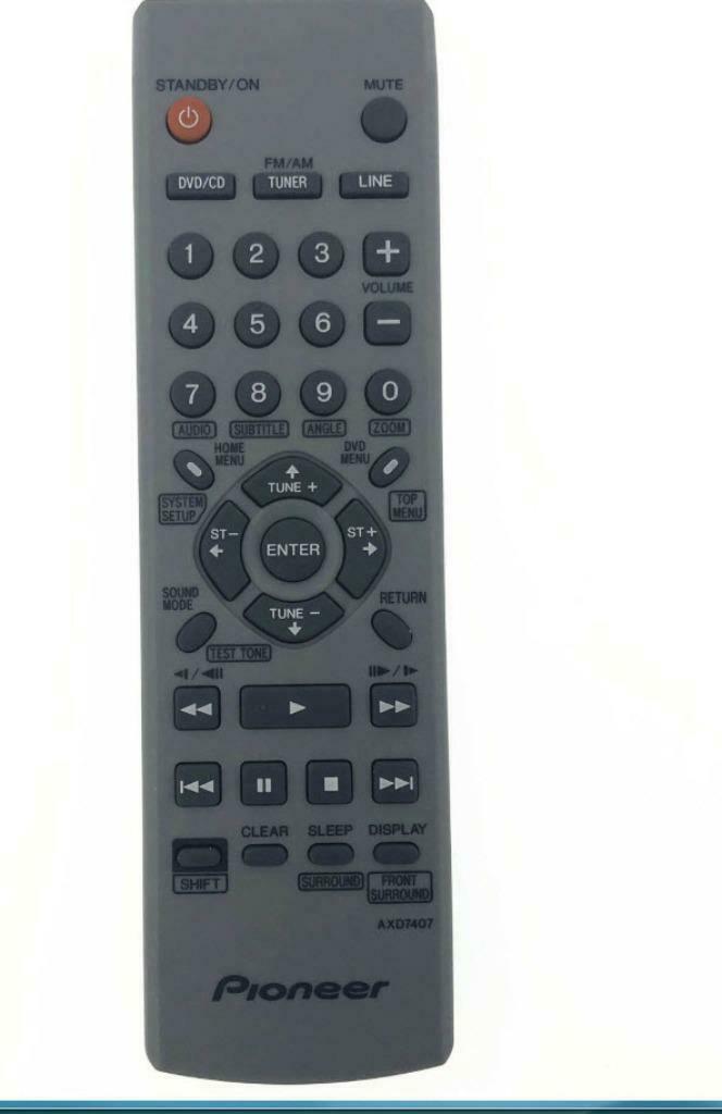 Afstandsbediening Pioneer axd7407, Ophalen of Verzenden, Gebruikt, Dvd-speler, Pioneer