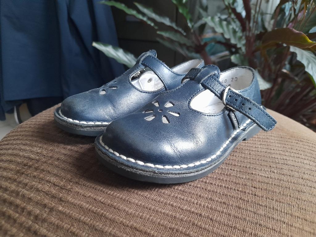 ASTER - Sandales bleues en cuir pour enfant (26), Enlèvement ou Envoi, Aster, Utilisé, Chaussures