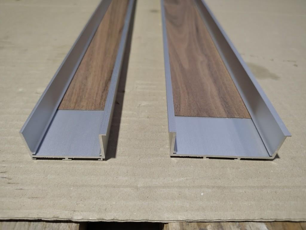 Alu greepprofiel, Doe-het-zelf en Bouw, Ophalen, Nieuw, 250 mm of meer, Overige typen