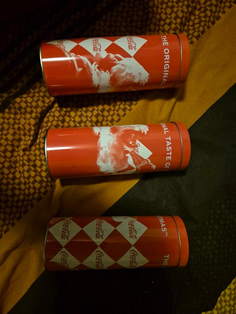 Coca-Cola kerstman blikken bus, Ophalen of Verzenden