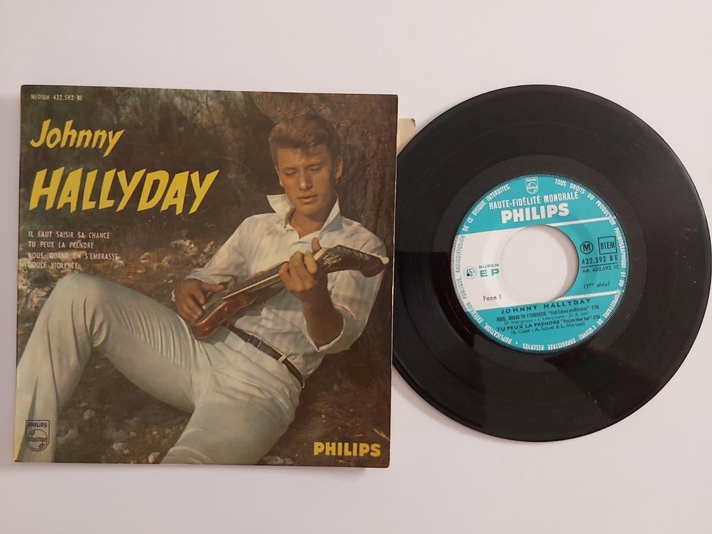 Johnny Hallyday - wij, als we kussen, Ophalen of Verzenden, Zo goed als nieuw, Rock-'n-Roll
