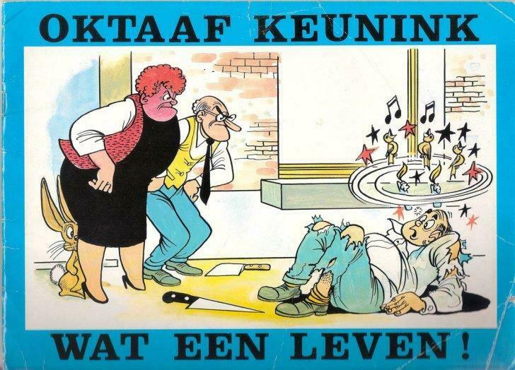 Oktaaf Keunink door Marc Sleen - Wat een leven, Ophalen of Verzenden, Gelezen