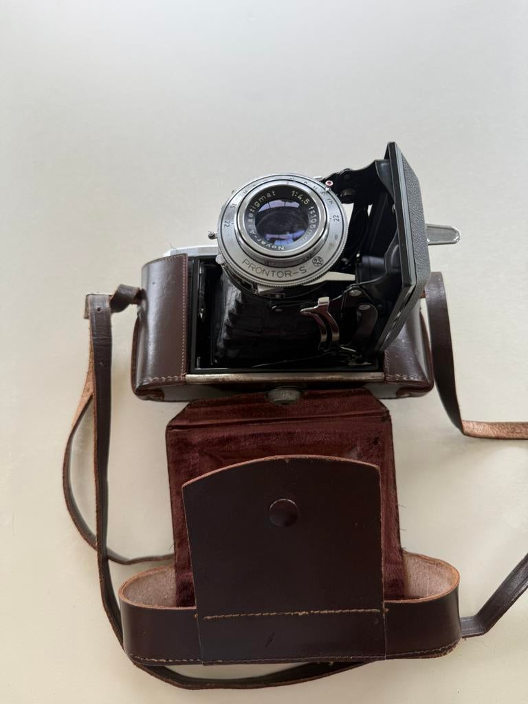 Analoge camera Prontor -S, Ophalen, Zo goed als nieuw