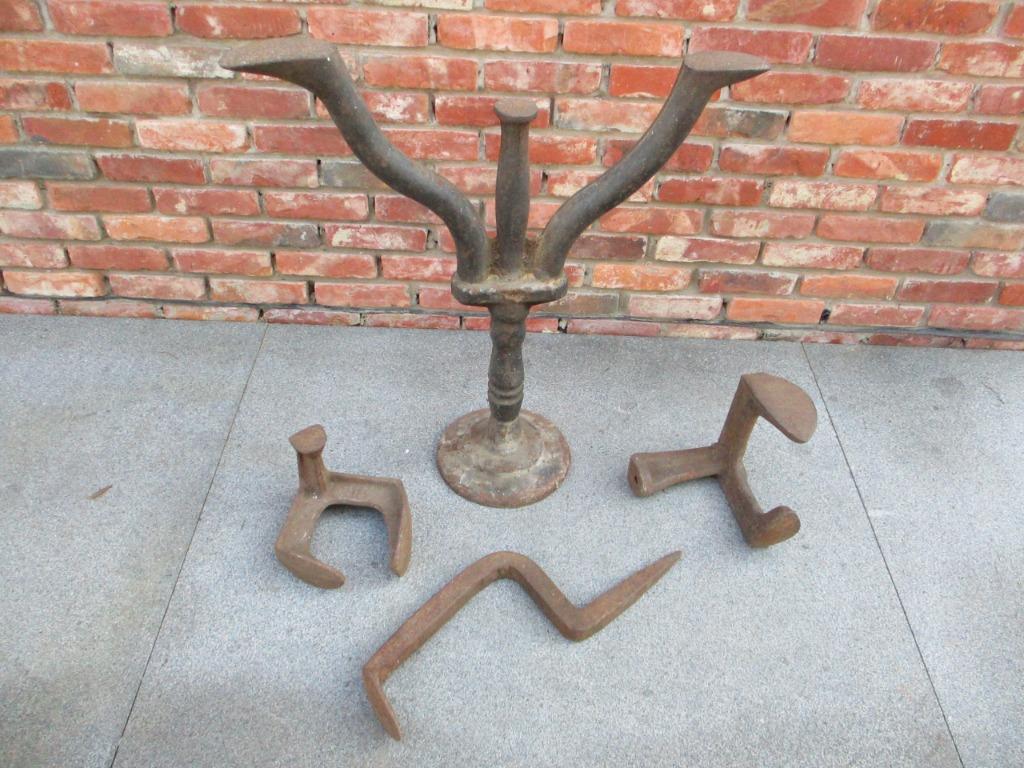 schoenmakersleest, 4 stuks ,zwaar ,gietijzer, Antiek en Kunst, Ophalen of Verzenden