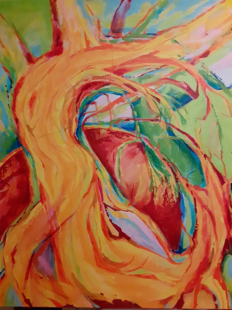 "Lune rouge" - Mara-mee,, Enlèvement ou Envoi