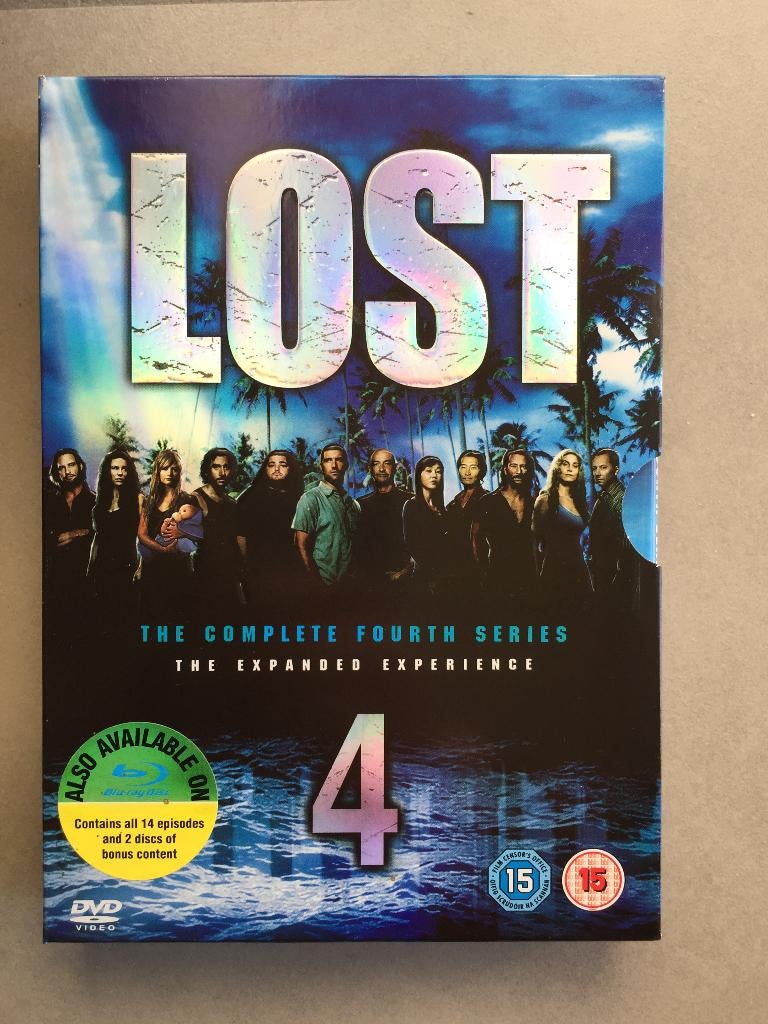DVD Box Lost seizoen 4, CD & DVD, DVD | TV & Séries télévisées, Enlèvement ou Envoi