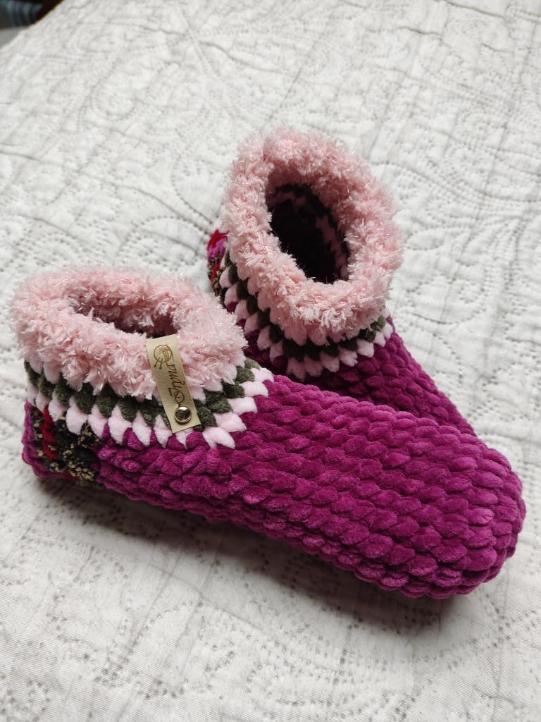 Handgemaakte pantoffels. Maat 33-34, Kinderen en Baby's, Kinderkleding | Schoenen en Sokken, Nieuw, Schoenen, Jongen of Meisje