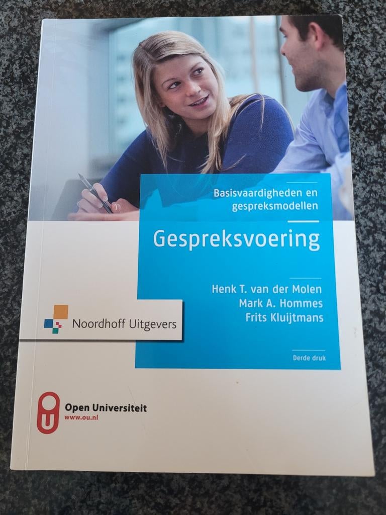 F. Kluijtmans - Gespreksvoering, Gelezen, Overige wetenschappen, F. Kluijtmans; H.T. van der Molen; M. Hommes, Ophalen of Verzenden