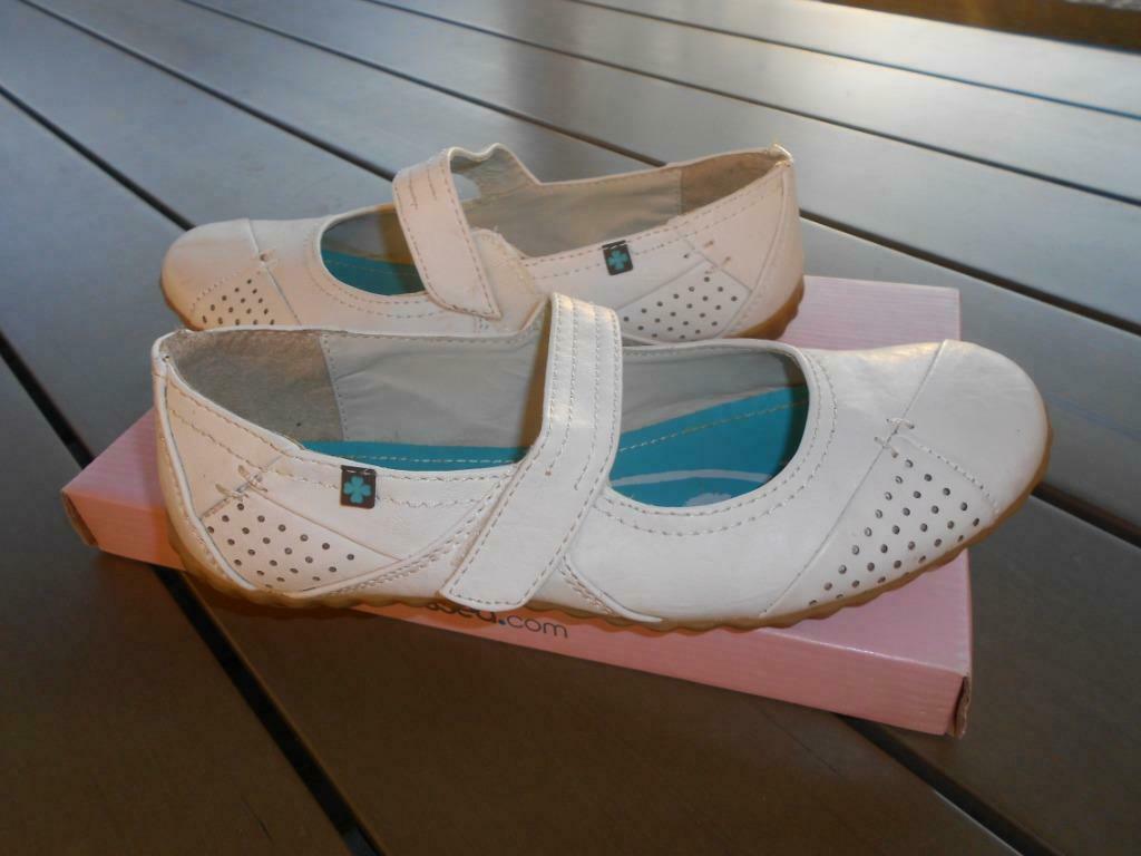 chaussures pour femmes en cuir blanc, Enlèvement ou Envoi, Comme neuf, Blanc