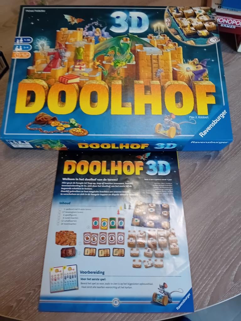 Doolhof 3D, Een of twee spelers, Ophalen of Verzenden, Zo goed als nieuw, Ravensburger