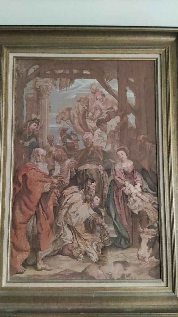 Gobelin - L'adoration des 3 rois, Enlèvement