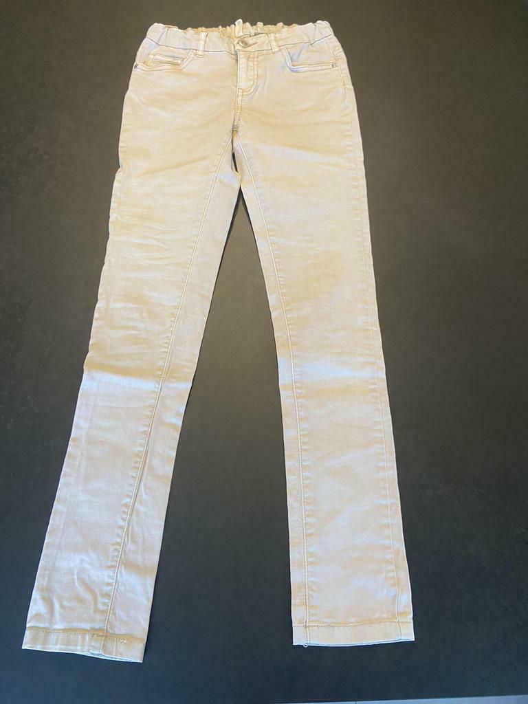 CKS: Licht rosé gouden broek maat 10 jaar. Zeer goede staat., Broek, Meisje, Ophalen of Verzenden, CKS