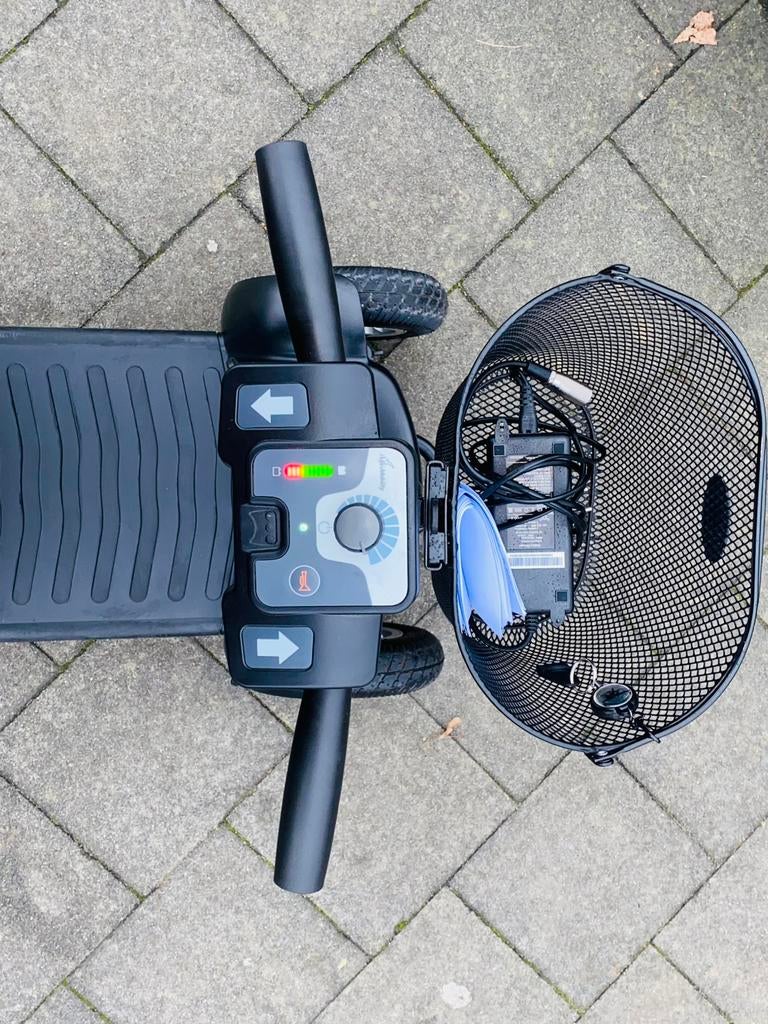 Voiturette électrique Life&Mobility VIVO Scootmobiel PMR, Enlèvement ou Envoi, Pliant, Comme neuf, Fauteuil roulant électrique
