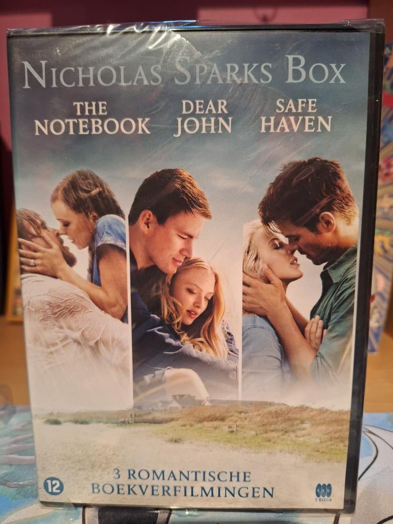 3 romantische boekverfilmingen, Cd's en Dvd's, Vanaf 12 jaar, Ophalen of Verzenden, Nieuw in verpakking