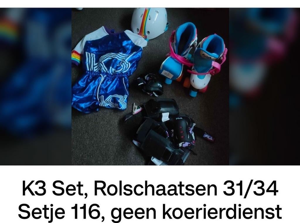 K3 helm, bescherming, Ophalen of Verzenden, Zo goed als nieuw