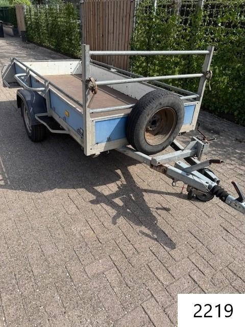2075. Bakkenwagen / bakkenkar / transportwagen / mobiele kra, Ophalen, Gebruikt