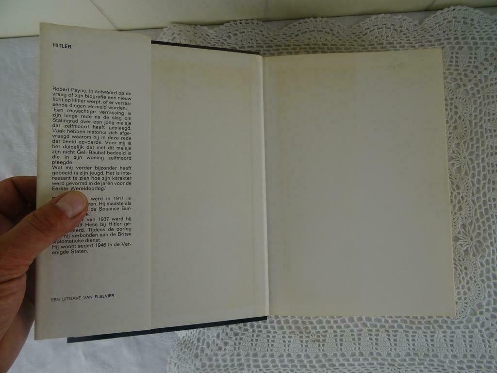 Hitler Een leven voor de dood Robert Payne Boek Hitler WO2, Tweede Wereldoorlog, Ophalen of Verzenden, Zo goed als nieuw, Overige onderwerpen