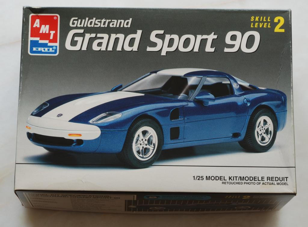 AMT Guldstrand Grand Sport (Corvette), Hobby en Vrije tijd, Modelbouw | Auto's en Voertuigen, Zo goed als nieuw, Auto, Groter dan 1:32