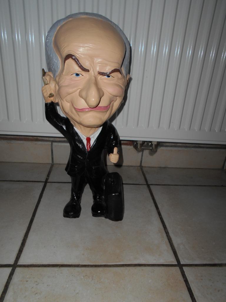 louis de funès : statue/figurine caricature en résine(46 cm), Enlèvement, Comme neuf, Humain