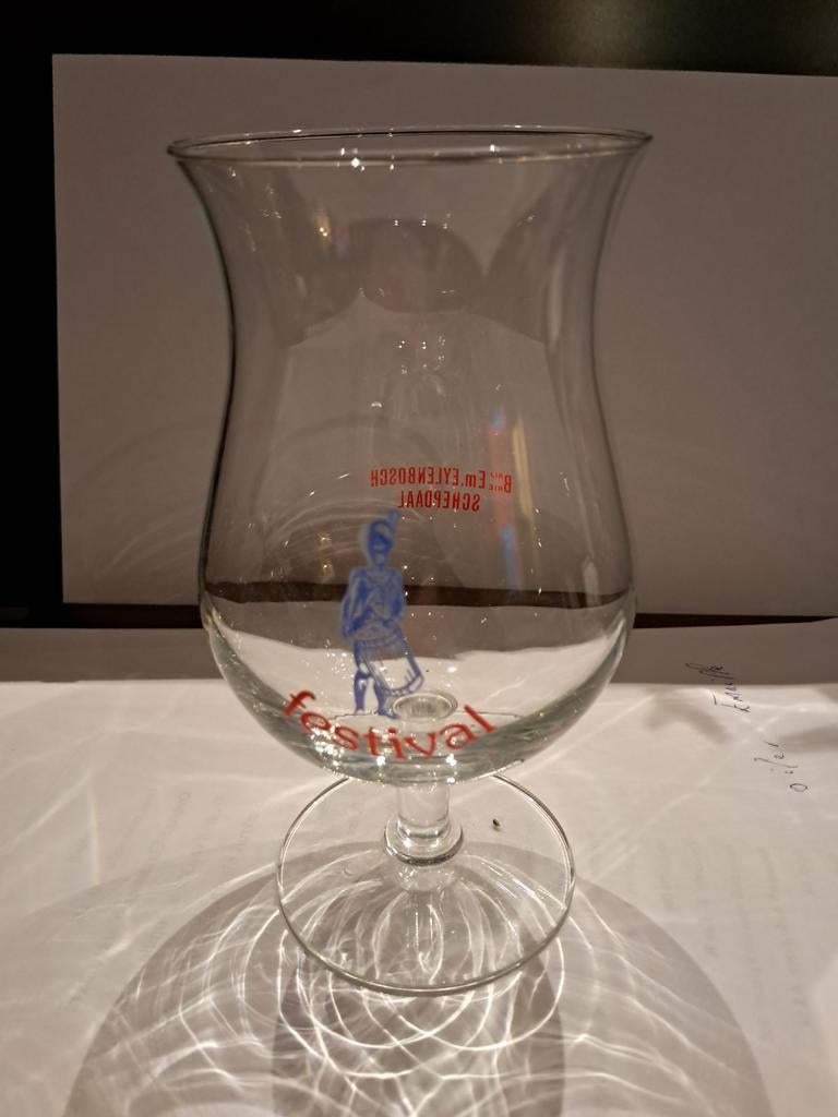 Kriekglas, Verzamelen, Ophalen of Verzenden, Bierglas