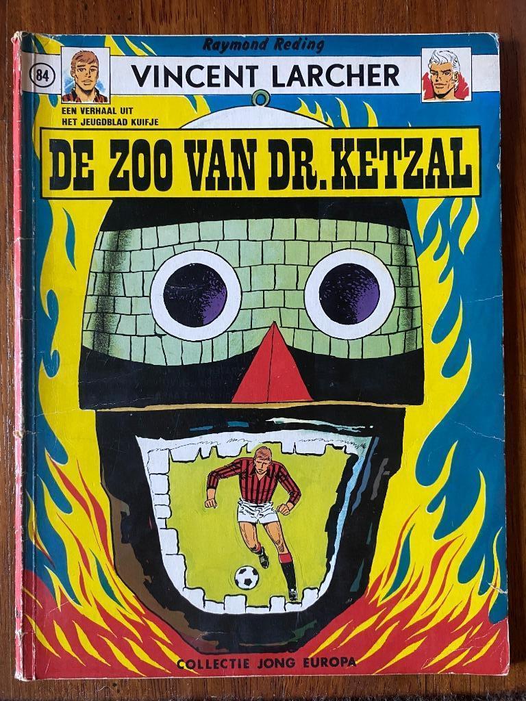 COLLECTIE JONG EUROPA 84 -  De zoo van dr. Ketzal, Gelezen, Raymond Reding, Eén stripboek, Ophalen of Verzenden