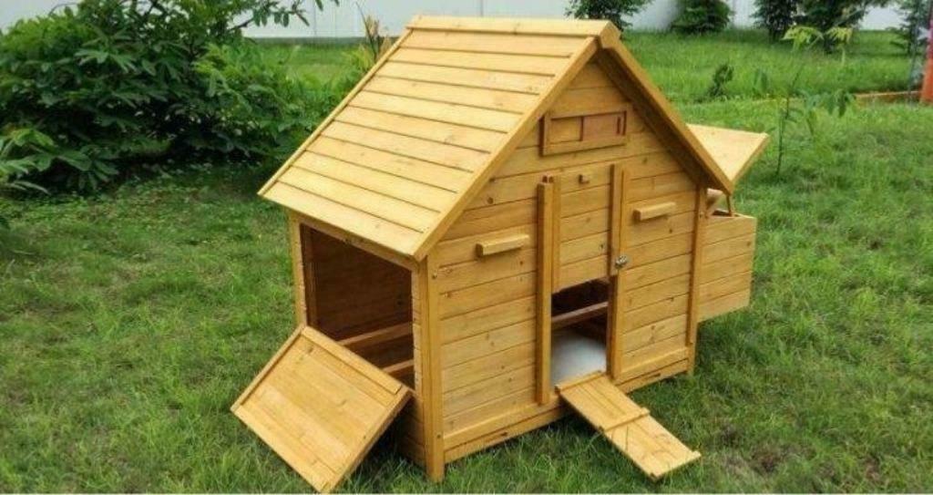 Poulailler XXL abri 10 poules caille volaille clapier GEANT, Ophalen, Nieuw, Kippenhok of Kippenren