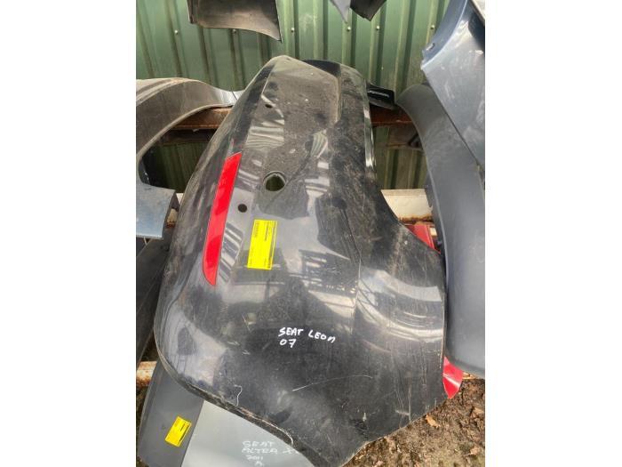 Achterbumper van een Seat Leon, Ophalen of Verzenden, 3 maanden garantie, Gebruikt, Bumper