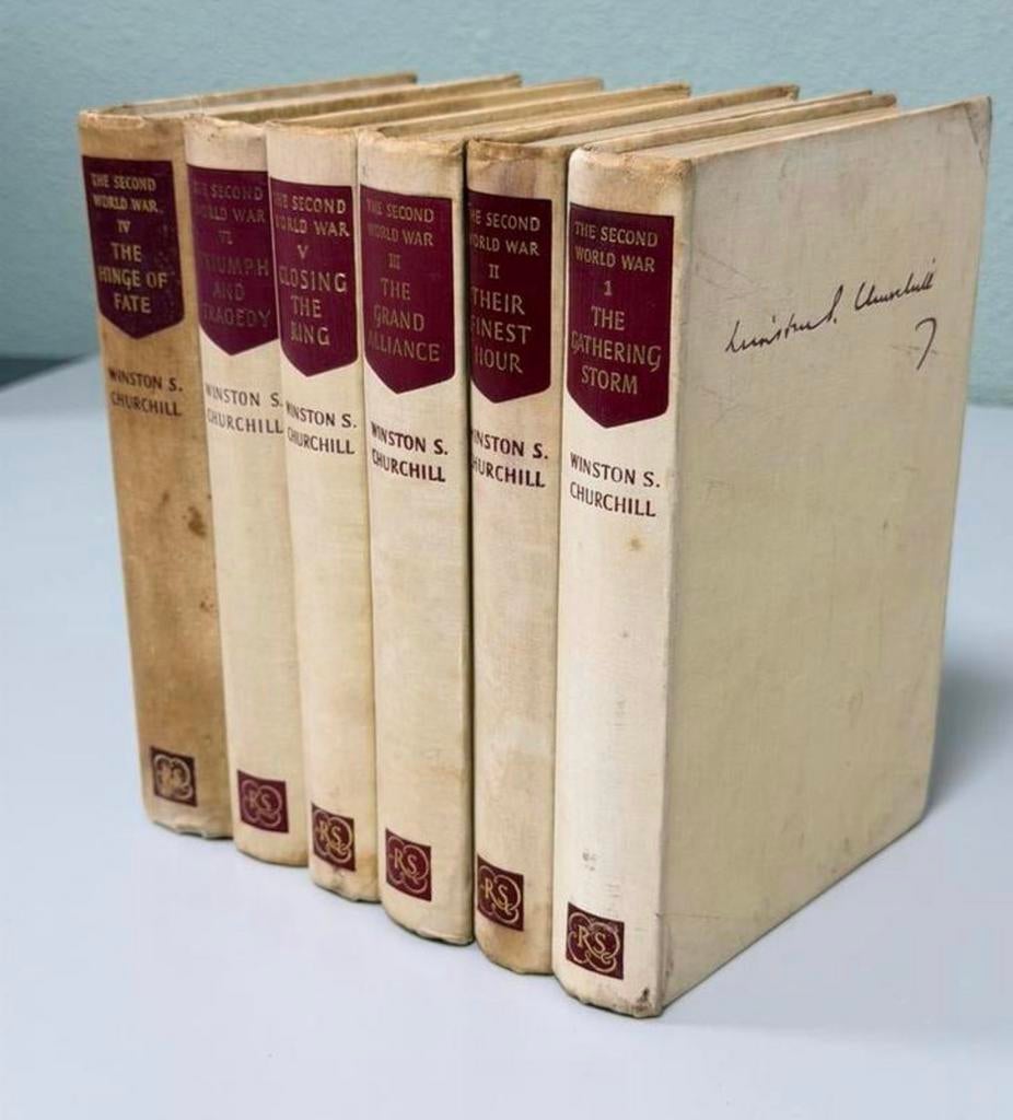 Winston Churchill The Second World War 6 Volume set Complete, Ophalen of Verzenden, Tweede Wereldoorlog, Gelezen