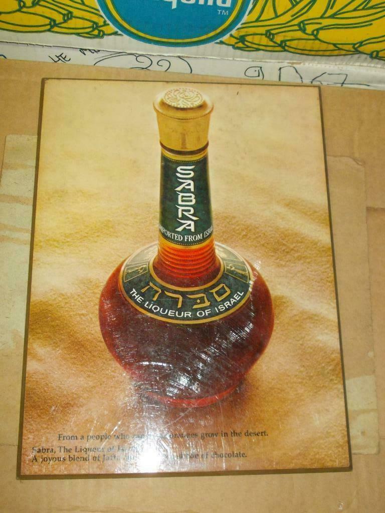 Beersign.Reclame.Sagra.Liquer, Collections, Marques & Objets publicitaires, Enlèvement ou Envoi, Utilisé, Panneau publicitaire
