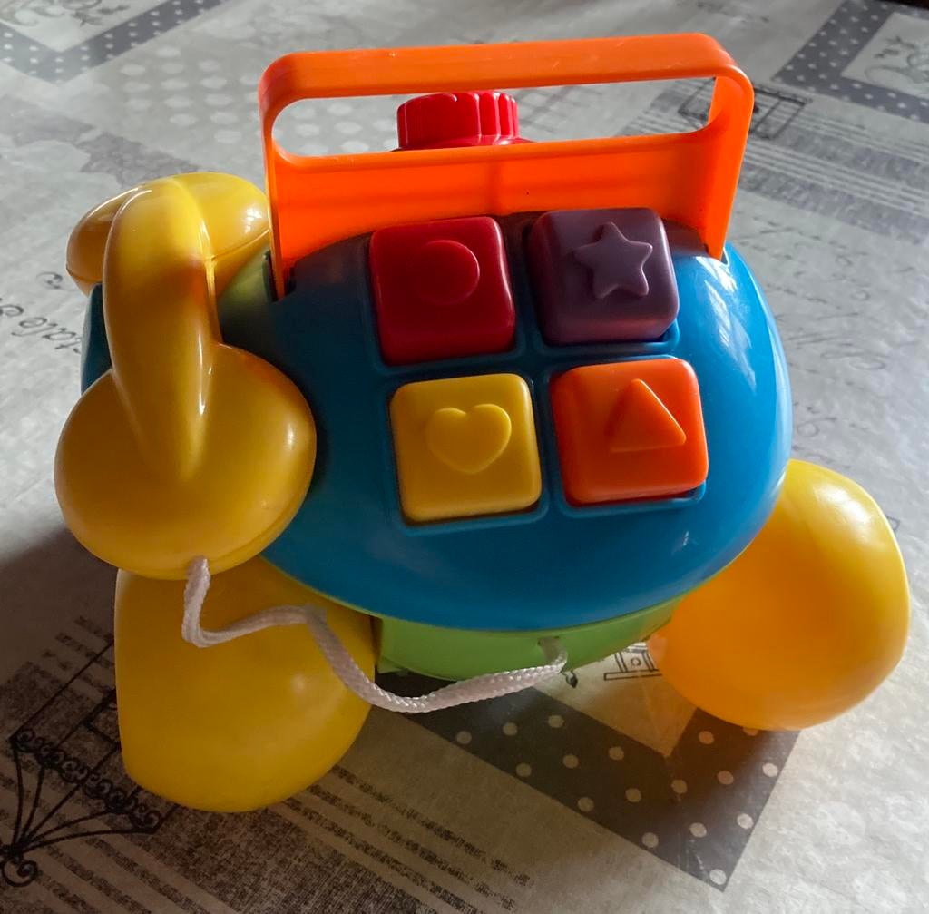 Rollende telefoon met handvat, Kinderen en Baby's, Ophalen of Verzenden, Gebruikt, Overige typen