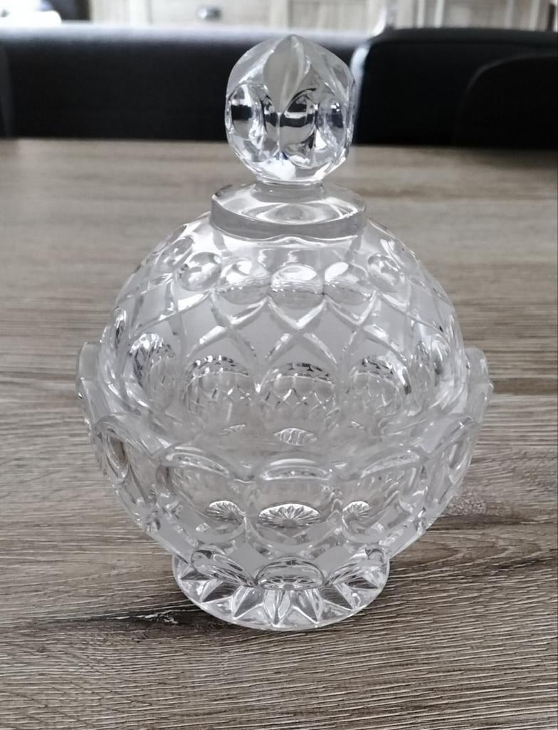 Bonbonniere jaren '70, Antiek en Kunst, Antiek | Glaswerk en Kristal, Ophalen of Verzenden
