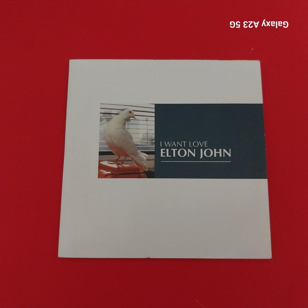 CD „Elton John - Ik wil liefde”, Ophalen, Zo goed als nieuw
