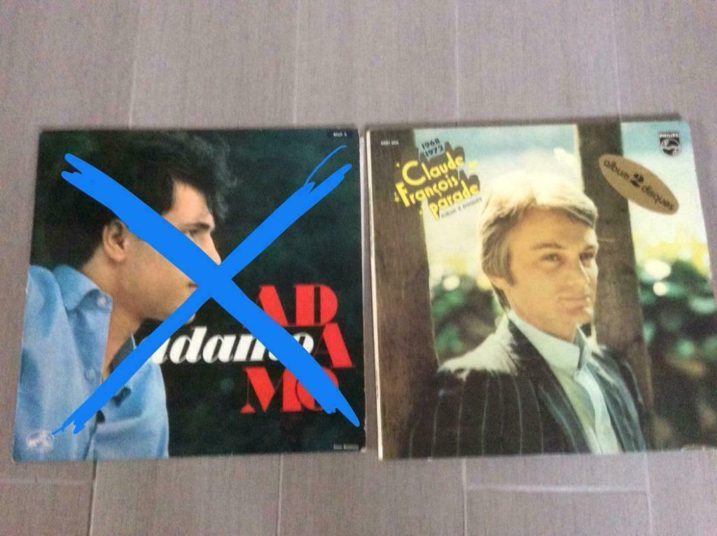Dubbele LP Claude Francois, Enlèvement, Comme neuf