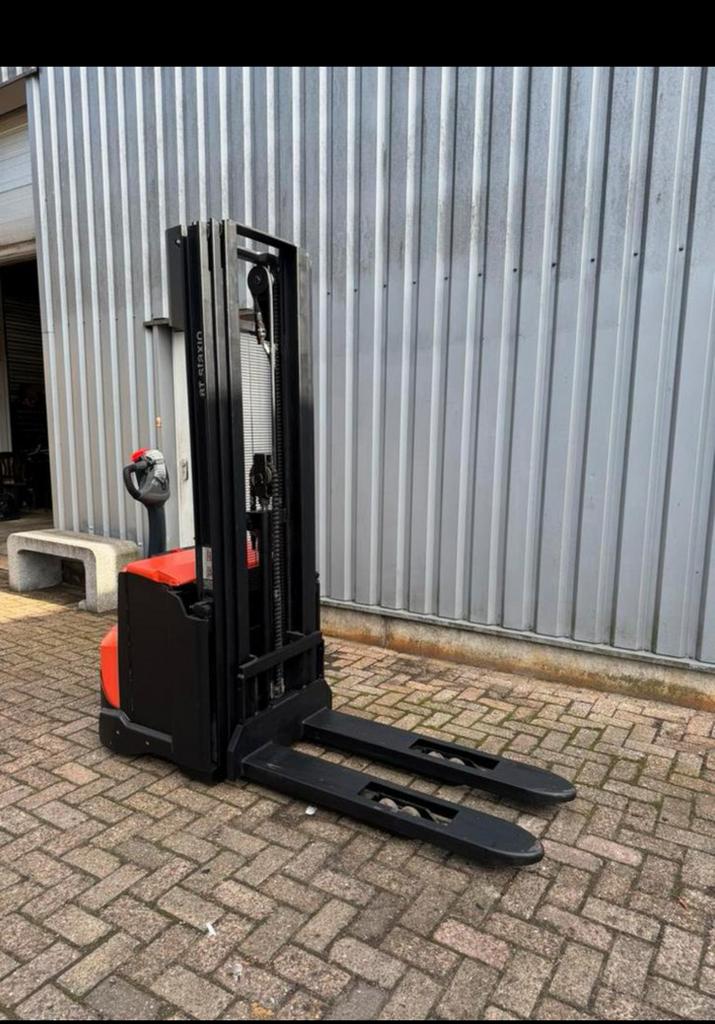 Toyota / BT SWE120 450CM 2021BJ Elektrische Stapelaar 1200KG, Doe-het-zelf en Bouw, Palletwagens en Pompwagens, Zo goed als nieuw