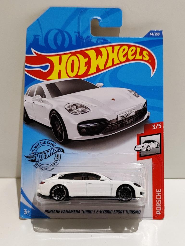 Hot Wheels Porsche Panamera Turbo 5-E Hybrid Sport Wit(2018), Hobby en Vrije tijd, Ophalen of Verzenden